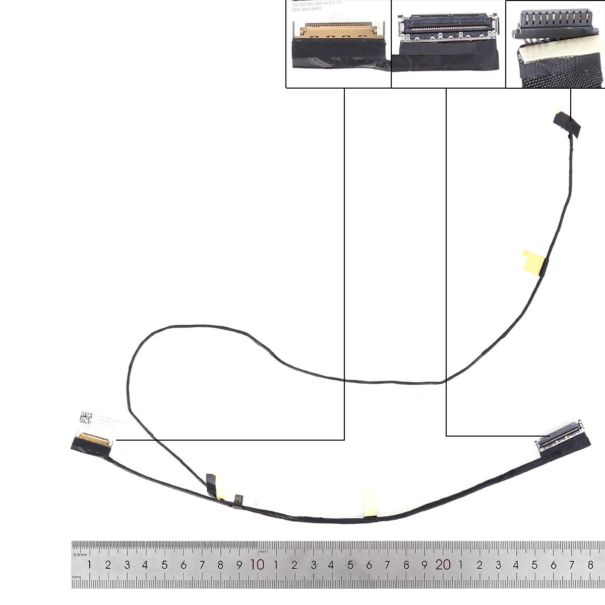 Picture of New LCD Display Screen Cable Replacement  For HP ZBOOK 15 G3 G4 LCD Cable 30pin
